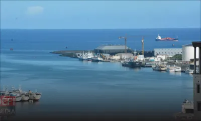 Au large de Port-Louis : chute d’un conteneur chargé de bonbonnes de gaz vides