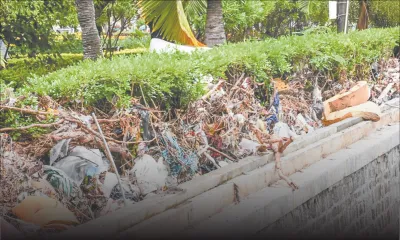 Post-Belal : 1,2 tonne de déchets collectée dans les rues de Port-Louis