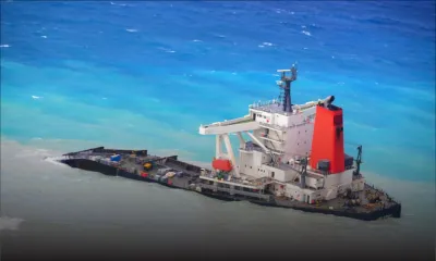 Un appel d’offres pour démanteler la poupe du MV Wakashio