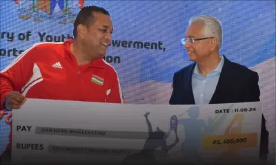 Jeux Paralympiques : Rs 600 000 pour l'entraîneur Jean-Marie Bhugeerathee, qui espère ramener l'or dans quatre ans à Los Angeles