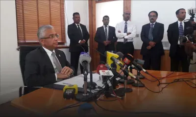 Crise au sommet de l’Etat : le PM annonce une commission d’enquête sur Gurib-Fakim