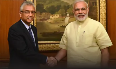 Pravind Jugnauth en mission : Narendra Modi loue les relations «super spéciales» Inde-Maurice
