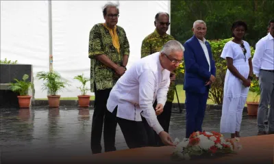  Le PM Pravind Jugnauth : «L’éducation est l’un des moyens pour corriger les injustices de l’histoire»