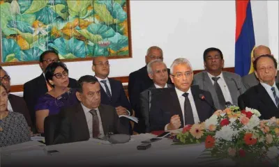 Suivez le point de presse de Pravind Jugnauth