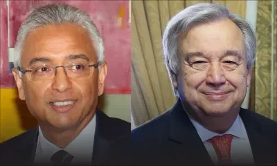 Pravind Jugnauth rencontre le Secrétaire général de l’ONU au Japon : Chagos parmi les sujets abordés 