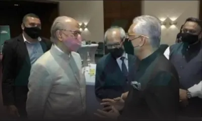 La photo qui fait le buzz : le dégel entre Pravind Jugnauth et Navin Ramgoolam analysé