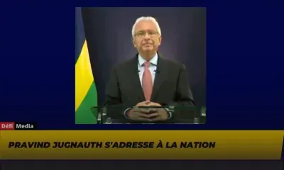 Pravind Jugnauth s'adresse à la Nation 