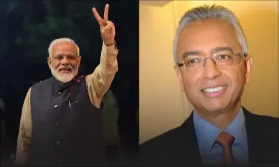 Pravind Jugnauth félicite Narendra Modi «pour sa grande victoire» 