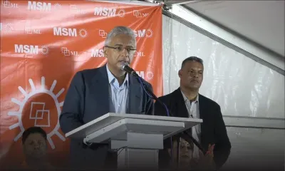 Pravind Jugnauth : «Mo pa kapav vinn premie minis si dimoun zis kontan mwa !»