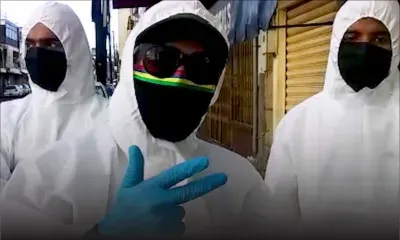 Port-Louis : un groupe de jeunes sensibilise les «imprudents» aux dangers du Covid-19