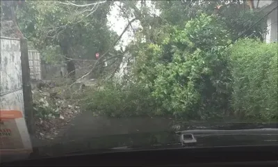 Alerte cyclonique 3 : des fils électriques sur certaines routes ; la prudence est de mise