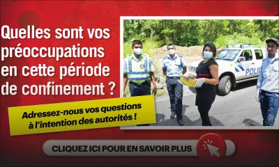 Adressez-nous vos questions à l'intention des autorités !