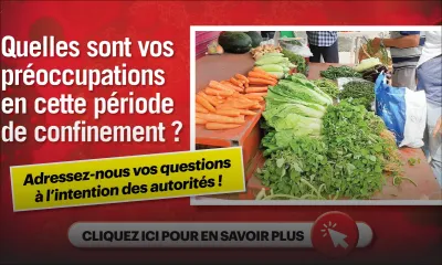 Adressez-nous vos questions à l'intention des autorités !