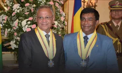 Suivez en direct la cérémonie de prestation de serment du nouveau président de la République, Pradeep Roopun, et du vice-président, Eddy Boissezon