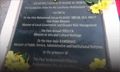 Le président du Conseil de district de Rivière-du-Rempart évincé dans une fonction