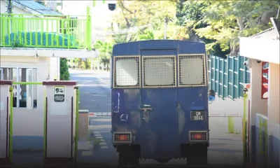 L'arrivée de Siddick Chady à la prison de Beau-Bassin