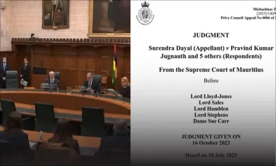 L’appel de Dayal rejeté : voici ce qu’il faut retenir du jugement du Privy Coucil