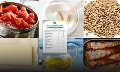 Subsides sur les commodités de première nécessité : voici les nouveaux prix