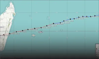 Cyclone : Freddy devrait passer à son point le plus proche de Maurice vers 16 h