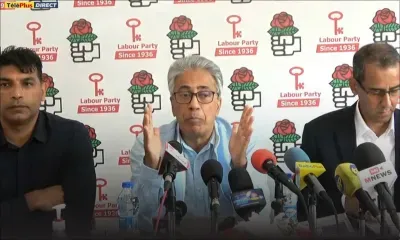 Suivez la conférence de presse du PTr