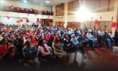Réunion de mobilisation du PTr au no 18 (Quatre-Bornes/Belle-Rose) en vue de son congrès annuel