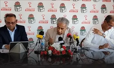 Suivez la conference de presse du Parti Travailliste