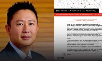 Sondage de PwC : 73 % des participants sont inquiets de l’impact du Covid-19