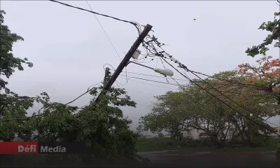 Cyclone Eleanor : 1 160 abonnés privés d'électricité