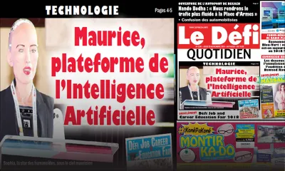 Voici la Une du Defi Quotidien de ce jeudi 29 novembre 2018