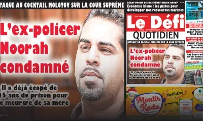 Voici la Une du Defi Quotidien de ce jeudi 06 décembre 2018