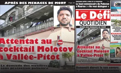 Voici la Une du Defi Quotidien de ce jeudi 28 février 2019