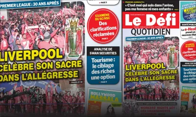 Voici la Une du Defi Quotidien de ce jeudi 23 juillet 2020