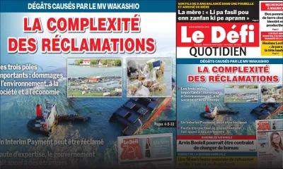 Voici la Une du Defi Quotidien de ce mardi 18 août 2020