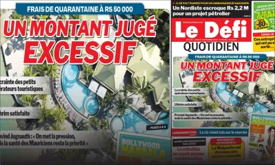 Voici la Une du Défi Quotidien de ce jeudi 17 Septembre 2020