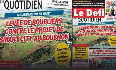 Voici la Une du Défi Quotidien de ce mardi 03 novembre 2020