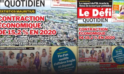 Voici la Une du Défi Quotidien de ce jeudi 24 décembre 2020