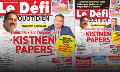 Voici la Une du Défi Quotidien de ce mardi 09 février 2021