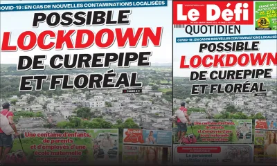 Voici la Une du Défi Quotidien de ce mardi 09 mars 2021