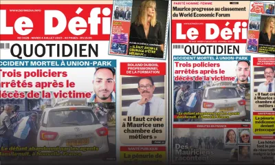 Voici la une du Défi Quotidien de ce Mardi 04 juillet 2023