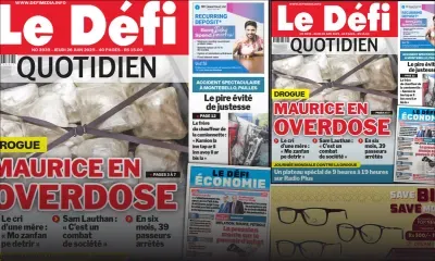 Voici la une du Défi Quotidien de ce Jeudi 26 Juin 2025