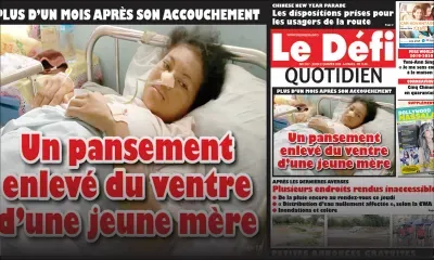 Voici la Une du Défi Quotidien de ce jeudi 23 janvier 2020