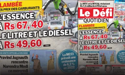 Voici la une du Défi Quotidien de ce mercredi 20 avril 2022