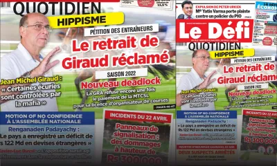 Voici la une du Défi Quotidien de ce mercredi 11 Mai 2022