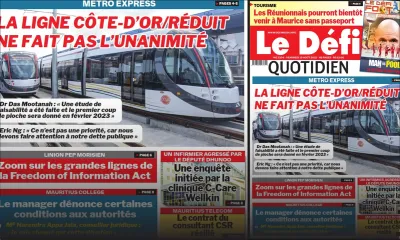 Voici la une du Défi Quotidien de ce vendredi 19 Août 2022