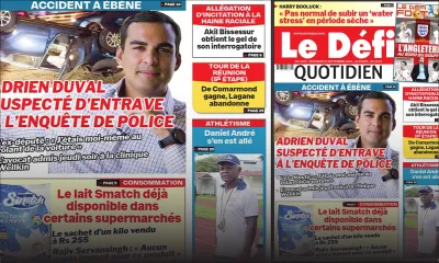 Voici la une du Défi Quotidien de ce vendredi 23 Septembre 2022