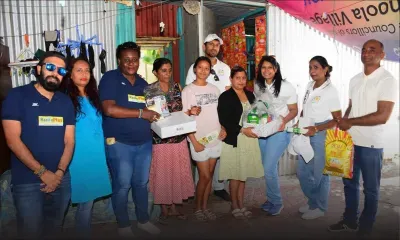 Radio Plus et Farmland - Divali : cinq familles mauriciennes reçoivent tout le nécessaire pour célébrer la fête