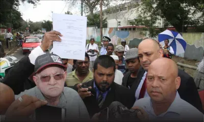 Metro Express : des membres de l’opposition se disent solidaires avec les habitants de La Butte et de Barkly