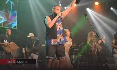 Concert anniversaire : Alain Ramanisum et Linzy Bacbotte mettent le feu à la scène