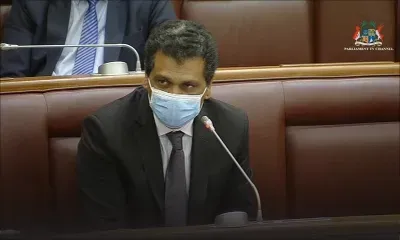 Navire échoué à Pointe-d’Esny : Ramano promet d’autres barrières anti-pollution autour du Wakashio