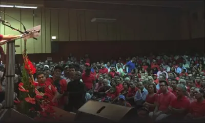 PTr: Navin Ramgoolam «satisfait» de la foule lors du congrès-anniversaire